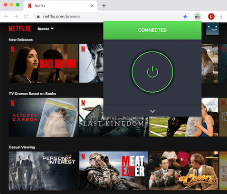 PIA’s browser extensions allow you to stream US Netflix with ease.