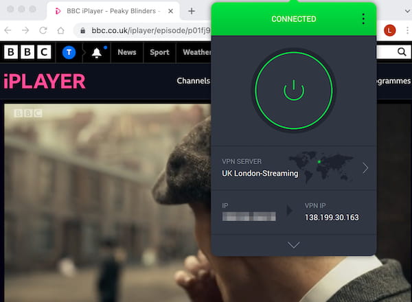 In our tests, PIA worked with BBC iPlayer on its London streaming server.